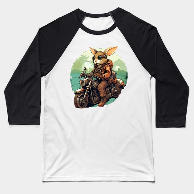 Rabbit EZ Rider Baseball T-Shirt by Jason's Finery